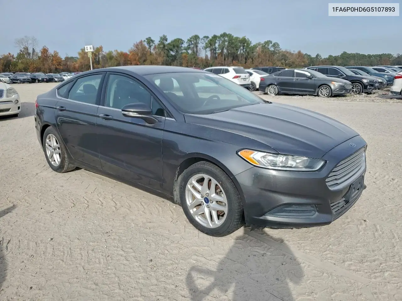 1FA6P0HD6G5107893 2016 Ford Fusion Se