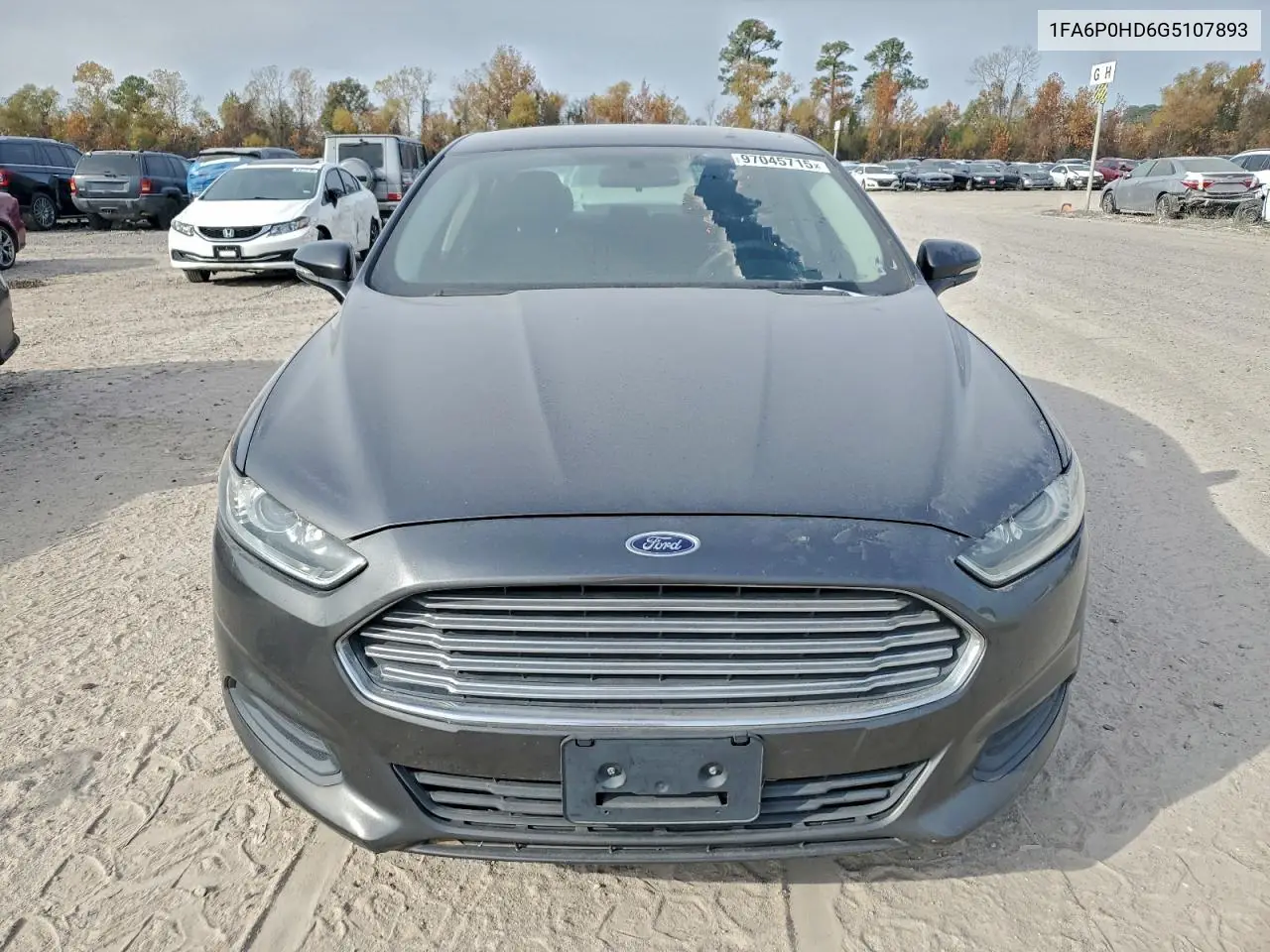1FA6P0HD6G5107893 2016 Ford Fusion Se