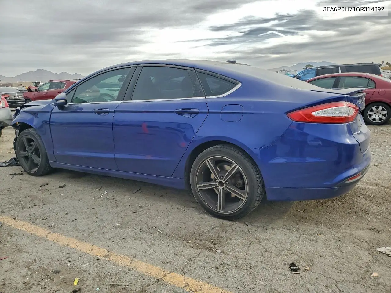 3FA6P0H71GR314392 2016 Ford Fusion Se
