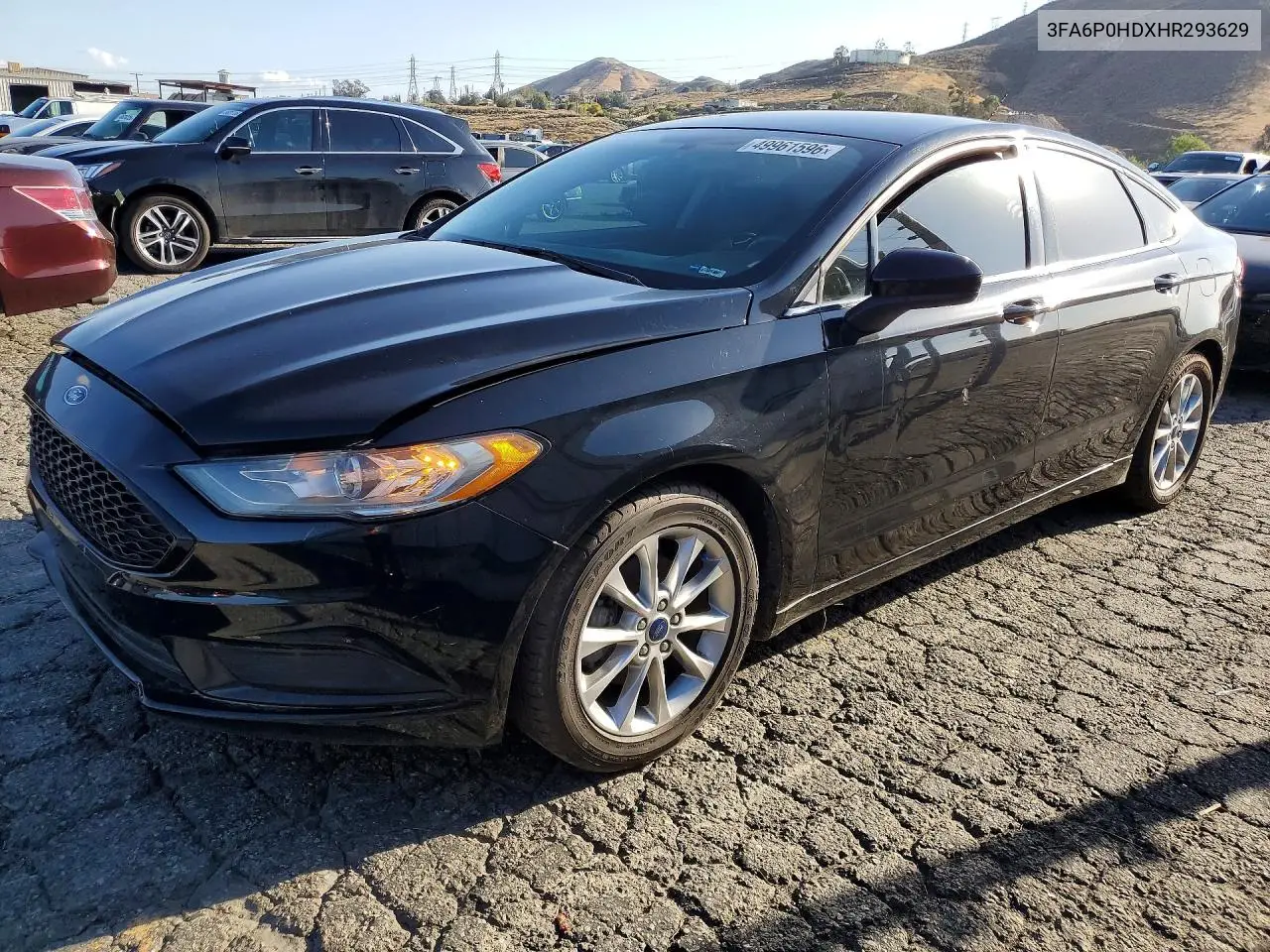 3FA6P0HDXHR293629 2017 Ford Fusion Se