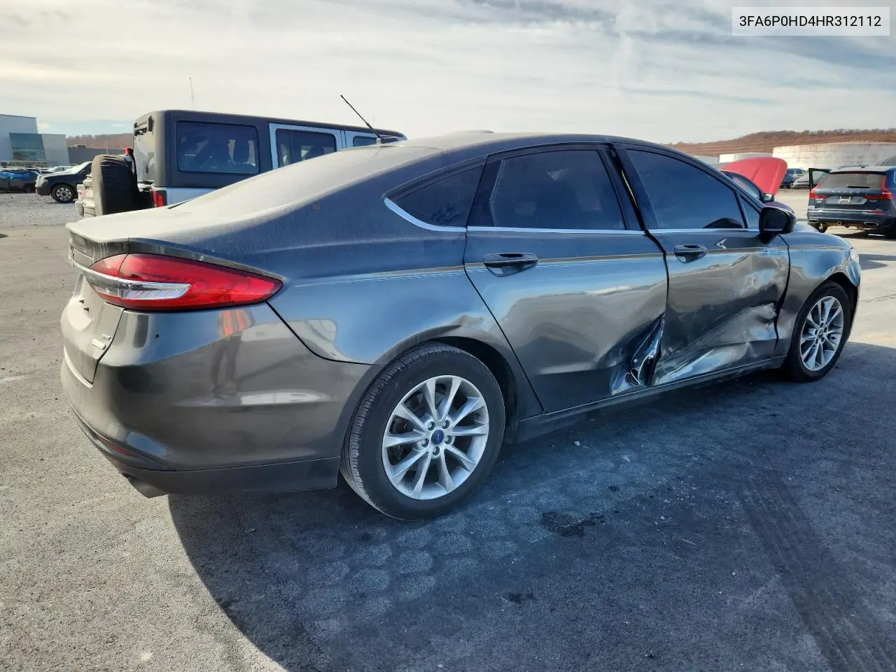 3FA6P0HD4HR312112 2017 Ford Fusion Se