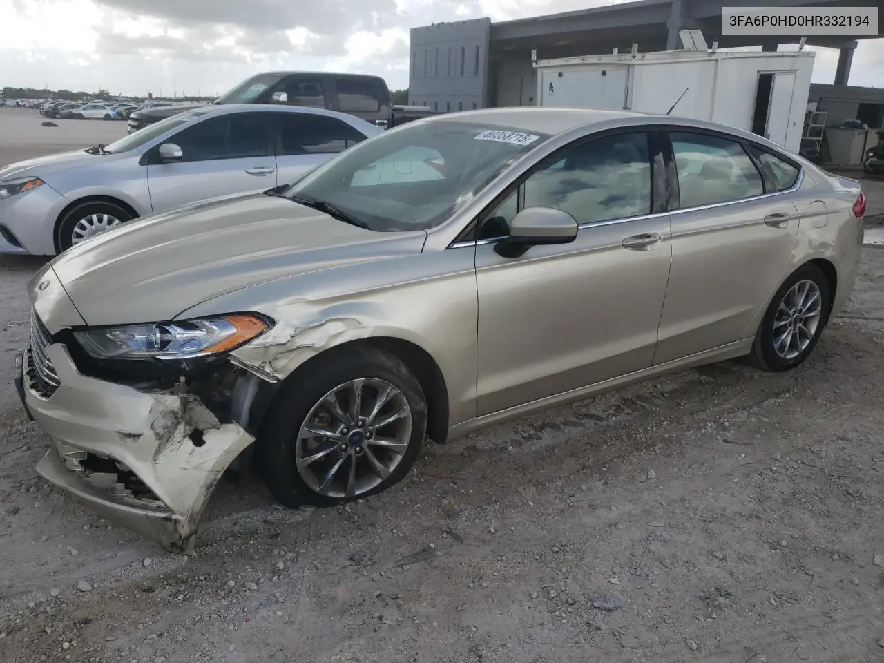3FA6P0HD0HR332194 2017 Ford Fusion Se