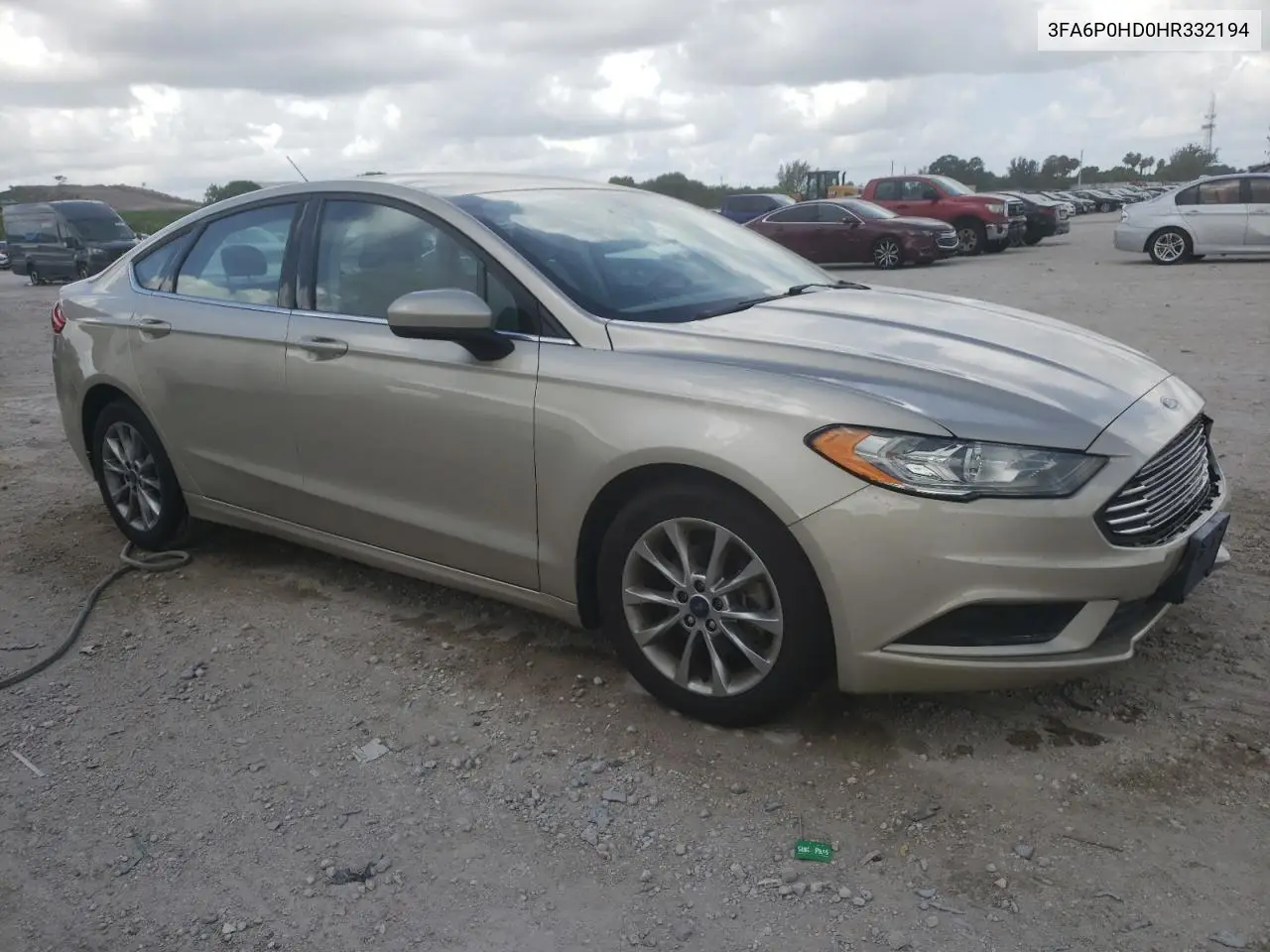 3FA6P0HD0HR332194 2017 Ford Fusion Se
