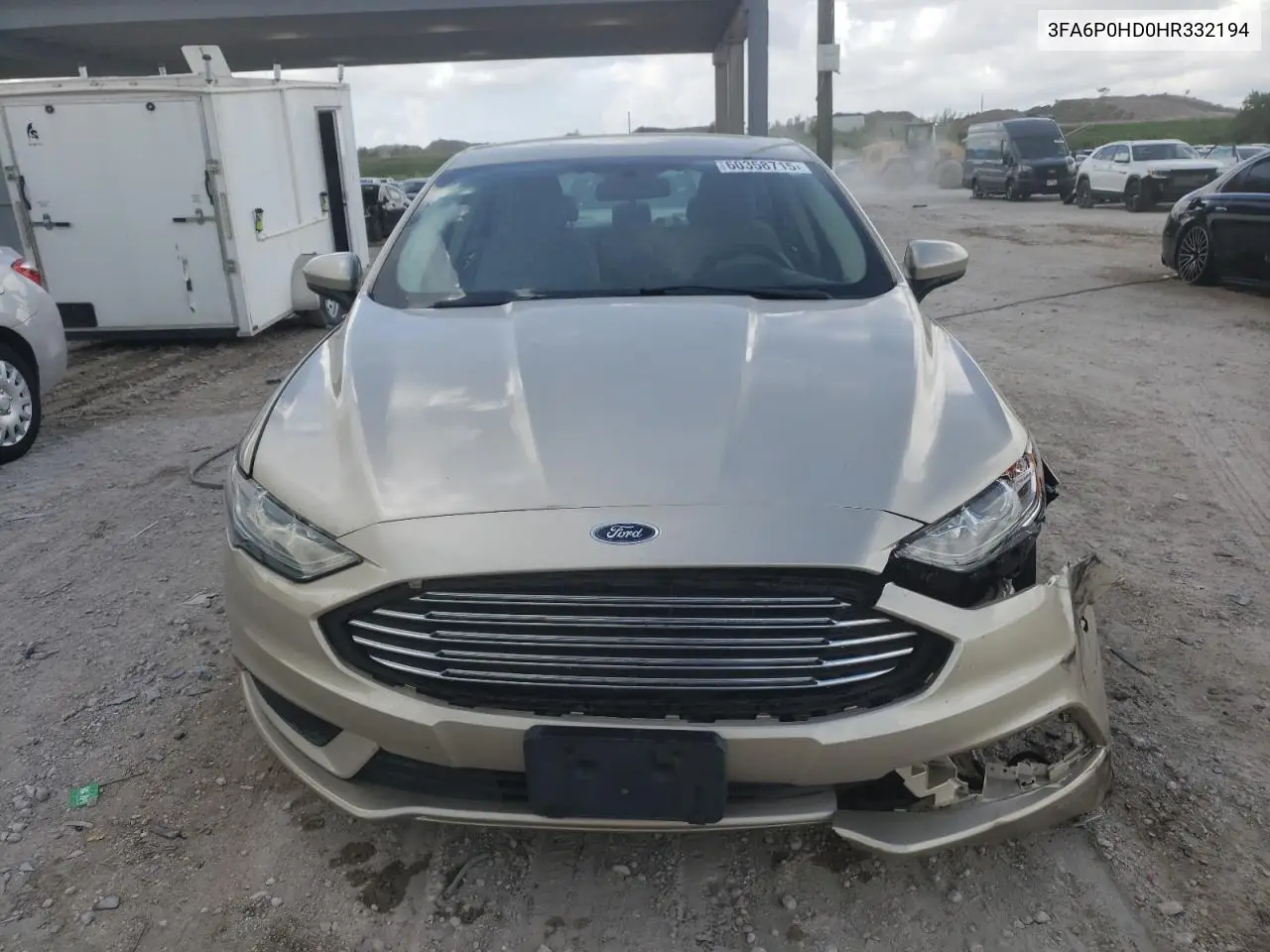 3FA6P0HD0HR332194 2017 Ford Fusion Se