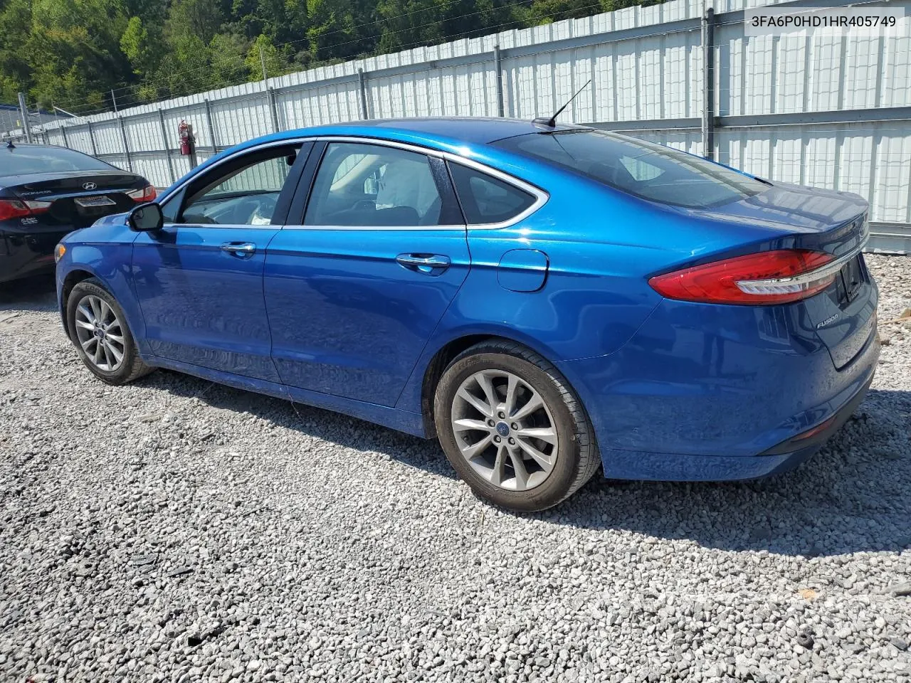 3FA6P0HD1HR405749 2017 Ford Fusion Se