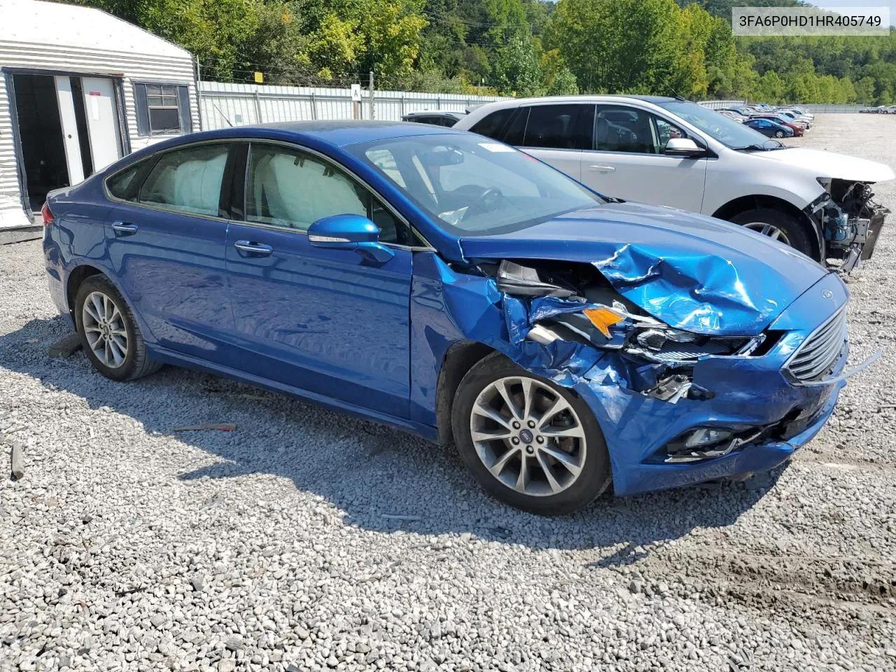 3FA6P0HD1HR405749 2017 Ford Fusion Se