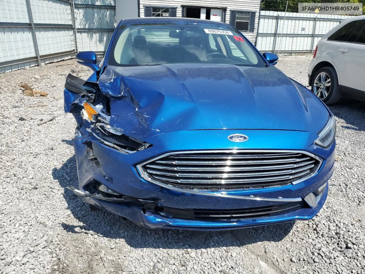 3FA6P0HD1HR405749 2017 Ford Fusion Se