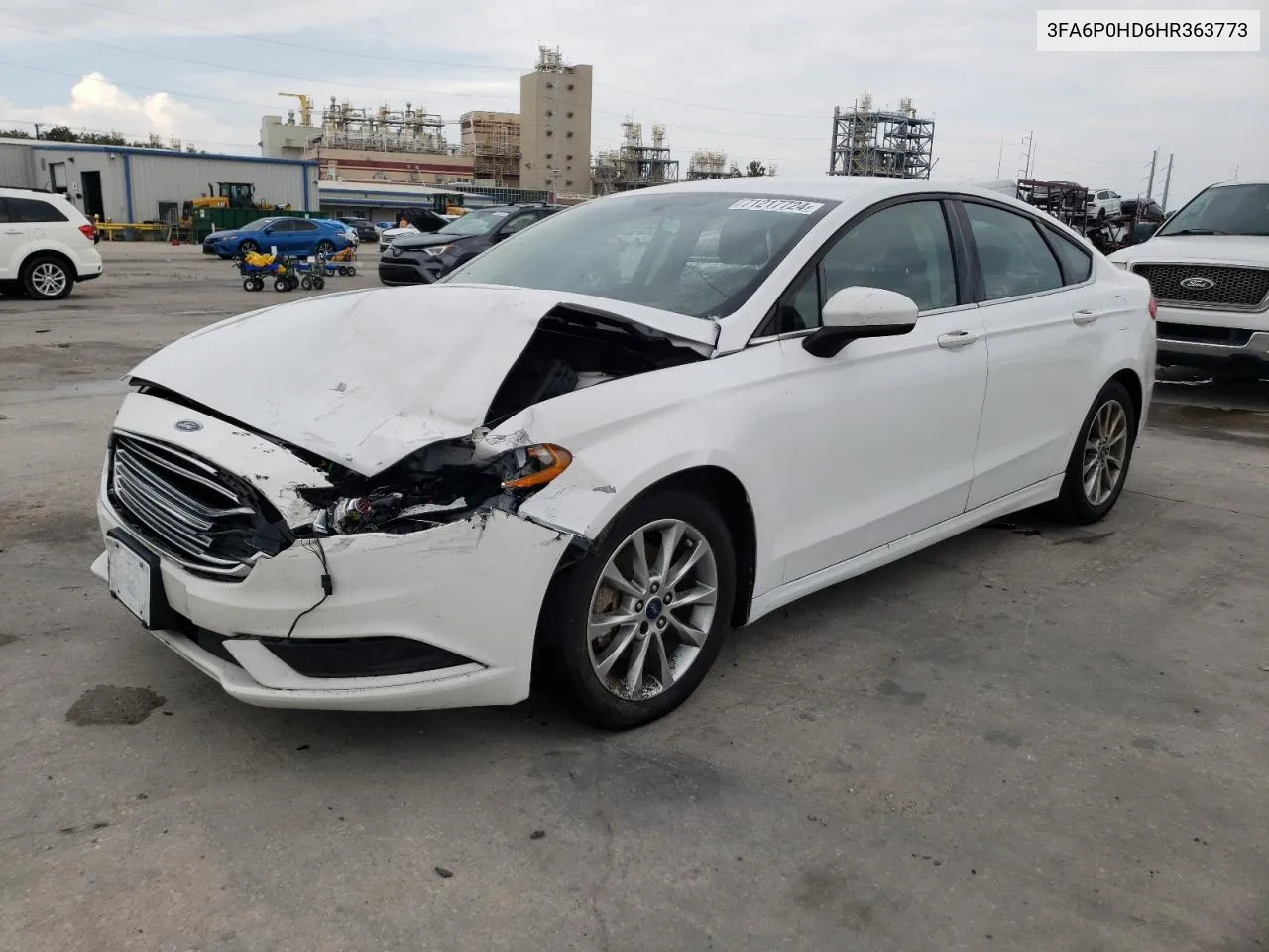 3FA6P0HD6HR363773 2017 Ford Fusion Se