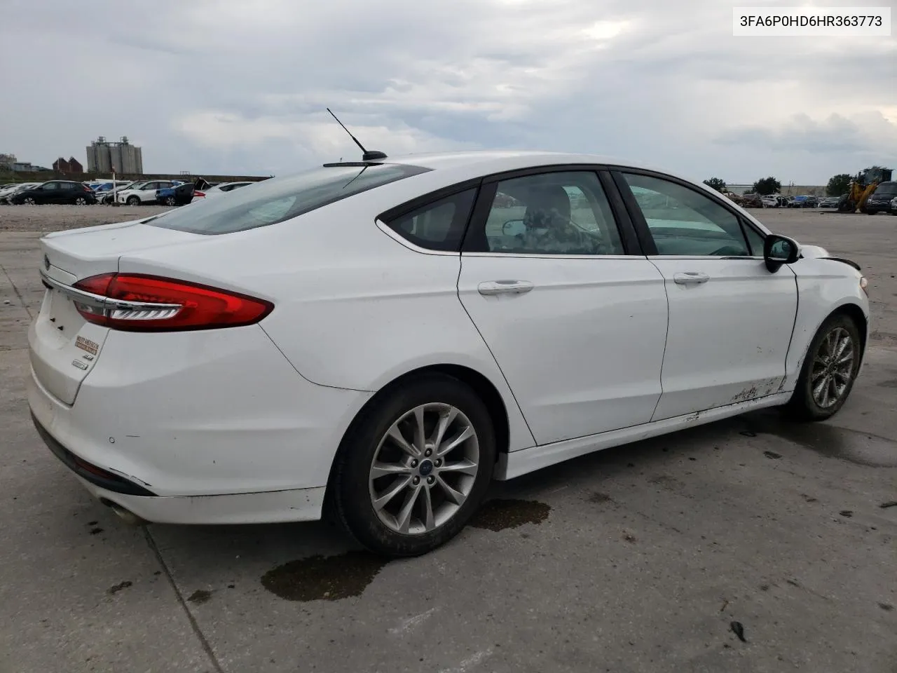 3FA6P0HD6HR363773 2017 Ford Fusion Se