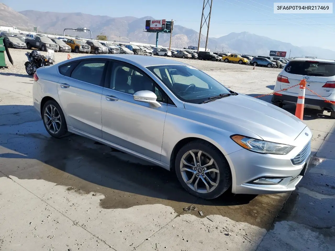 3FA6P0T94HR217469 2017 Ford Fusion Se