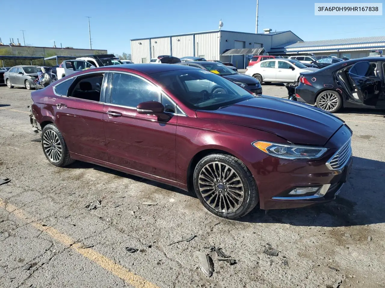 3FA6P0H99HR167838 2017 Ford Fusion Se