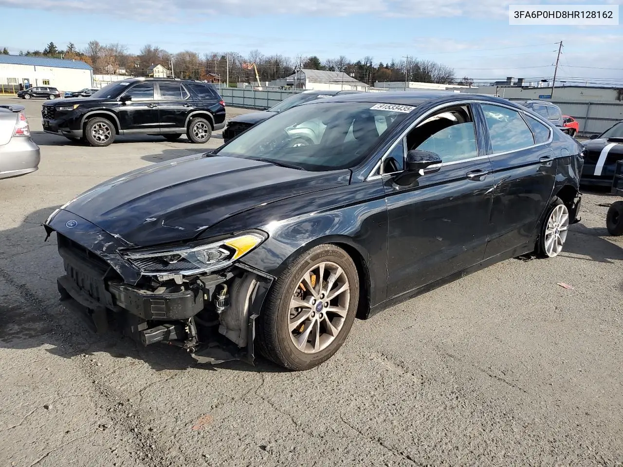 3FA6P0HD8HR128162 2017 Ford Fusion Se