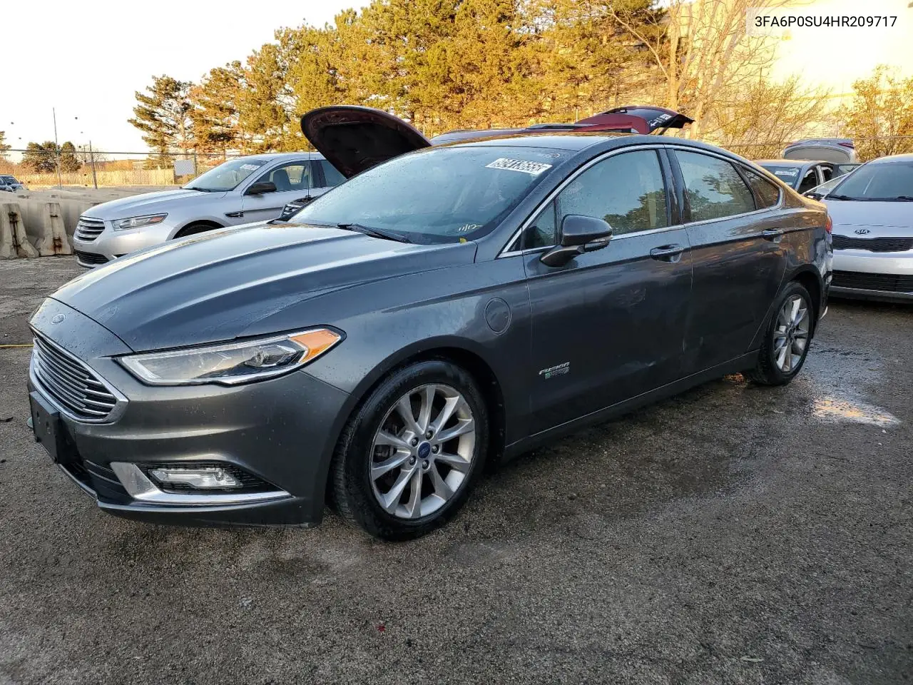3FA6P0SU4HR209717 2017 Ford Fusion Titanium Phev