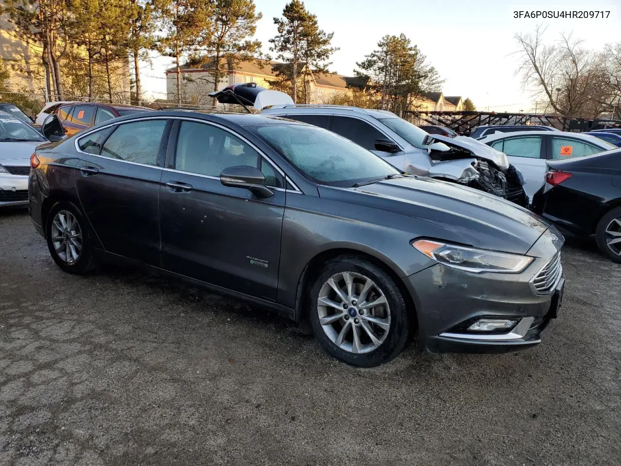 3FA6P0SU4HR209717 2017 Ford Fusion Titanium Phev