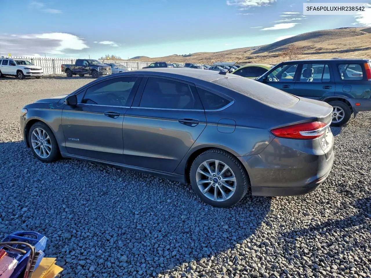 3FA6P0LUXHR238542 2017 Ford Fusion Se Hybrid