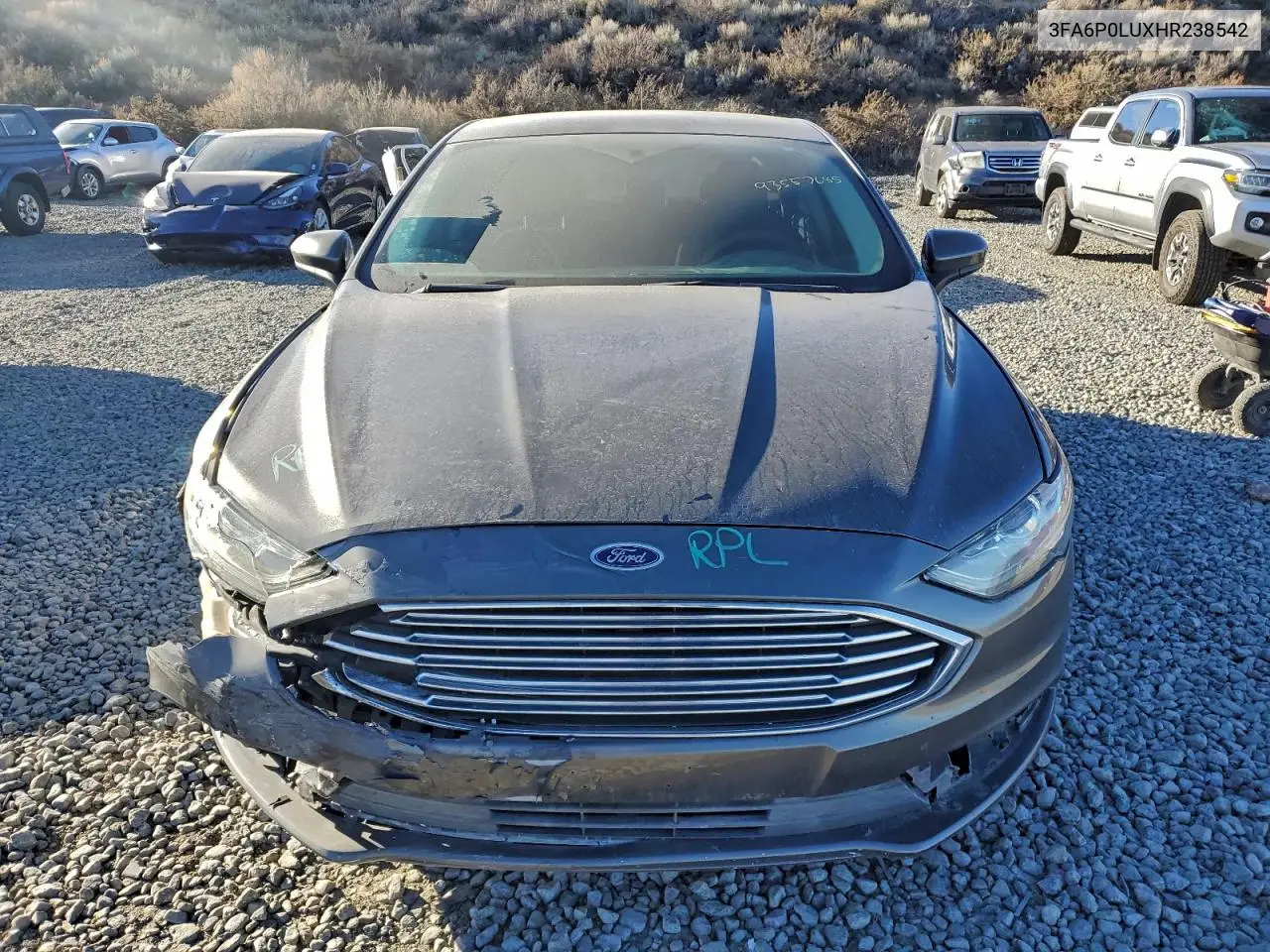 3FA6P0LUXHR238542 2017 Ford Fusion Se Hybrid