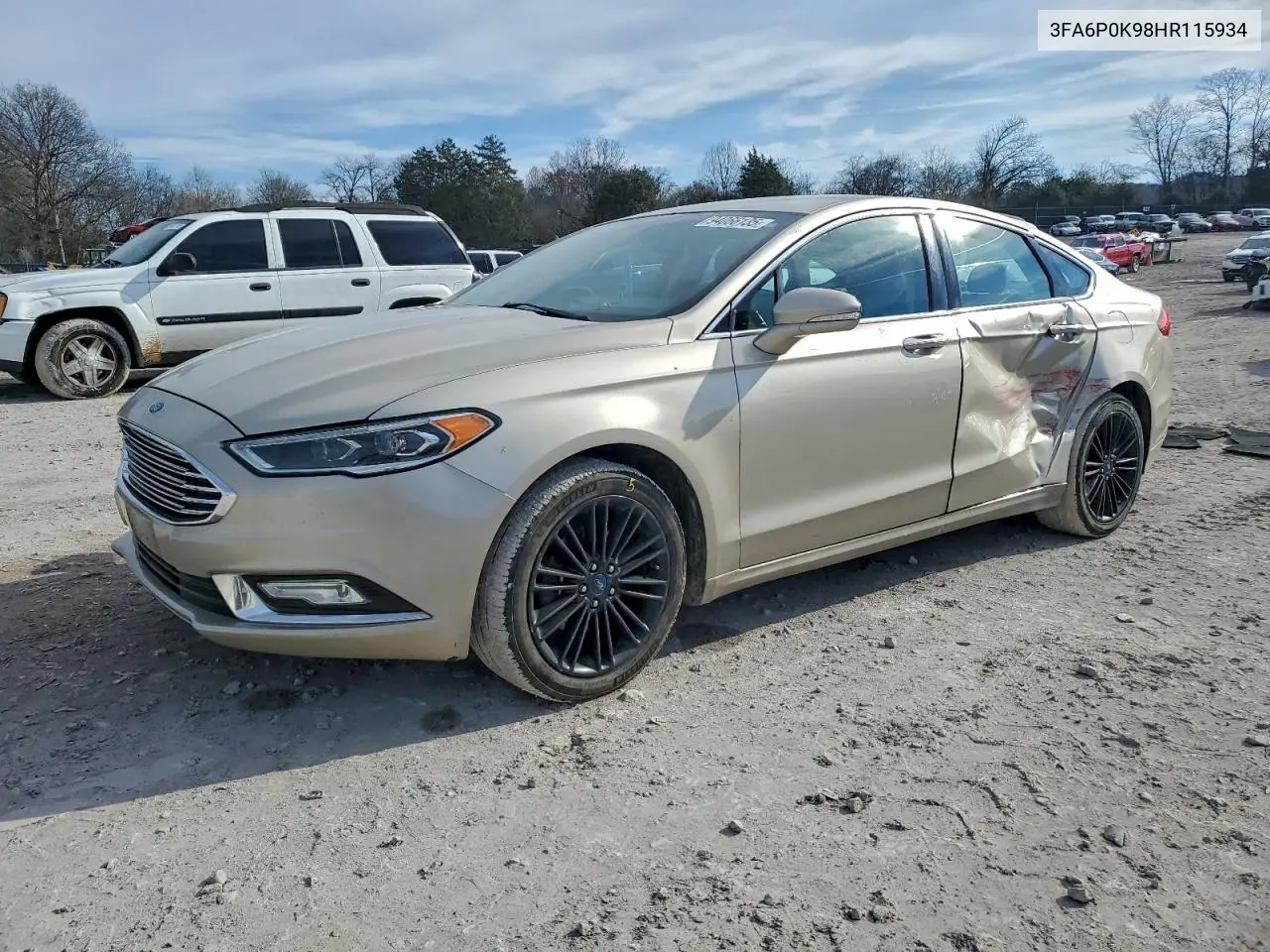 3FA6P0K98HR115934 2017 Ford Fusion Titanium
