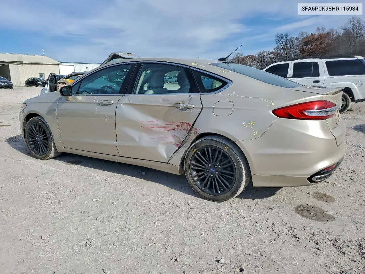 3FA6P0K98HR115934 2017 Ford Fusion Titanium