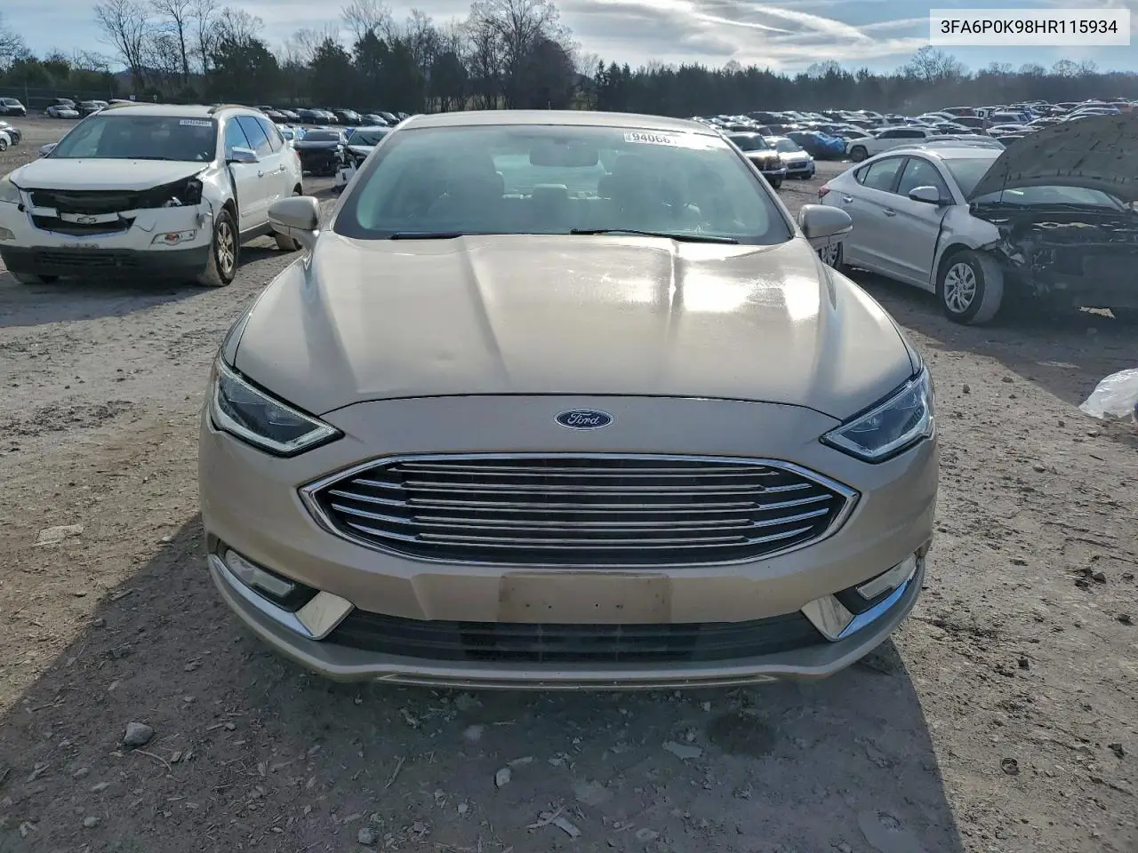 3FA6P0K98HR115934 2017 Ford Fusion Titanium