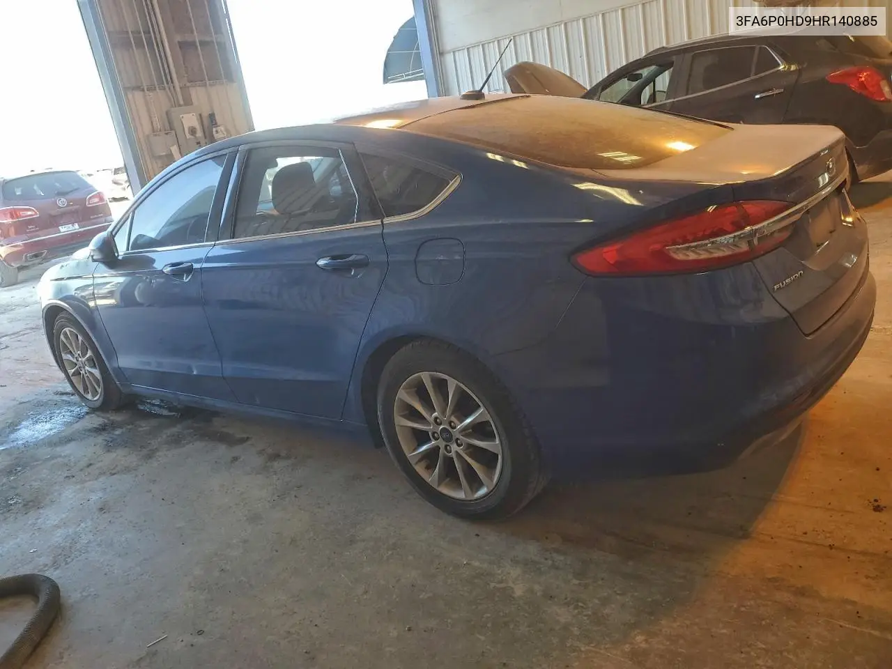 3FA6P0HD9HR140885 2017 Ford Fusion Se