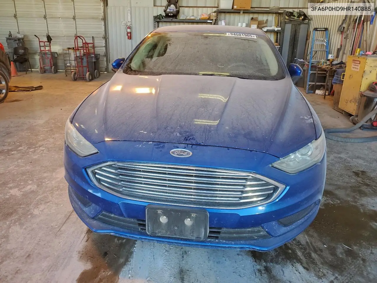 3FA6P0HD9HR140885 2017 Ford Fusion Se