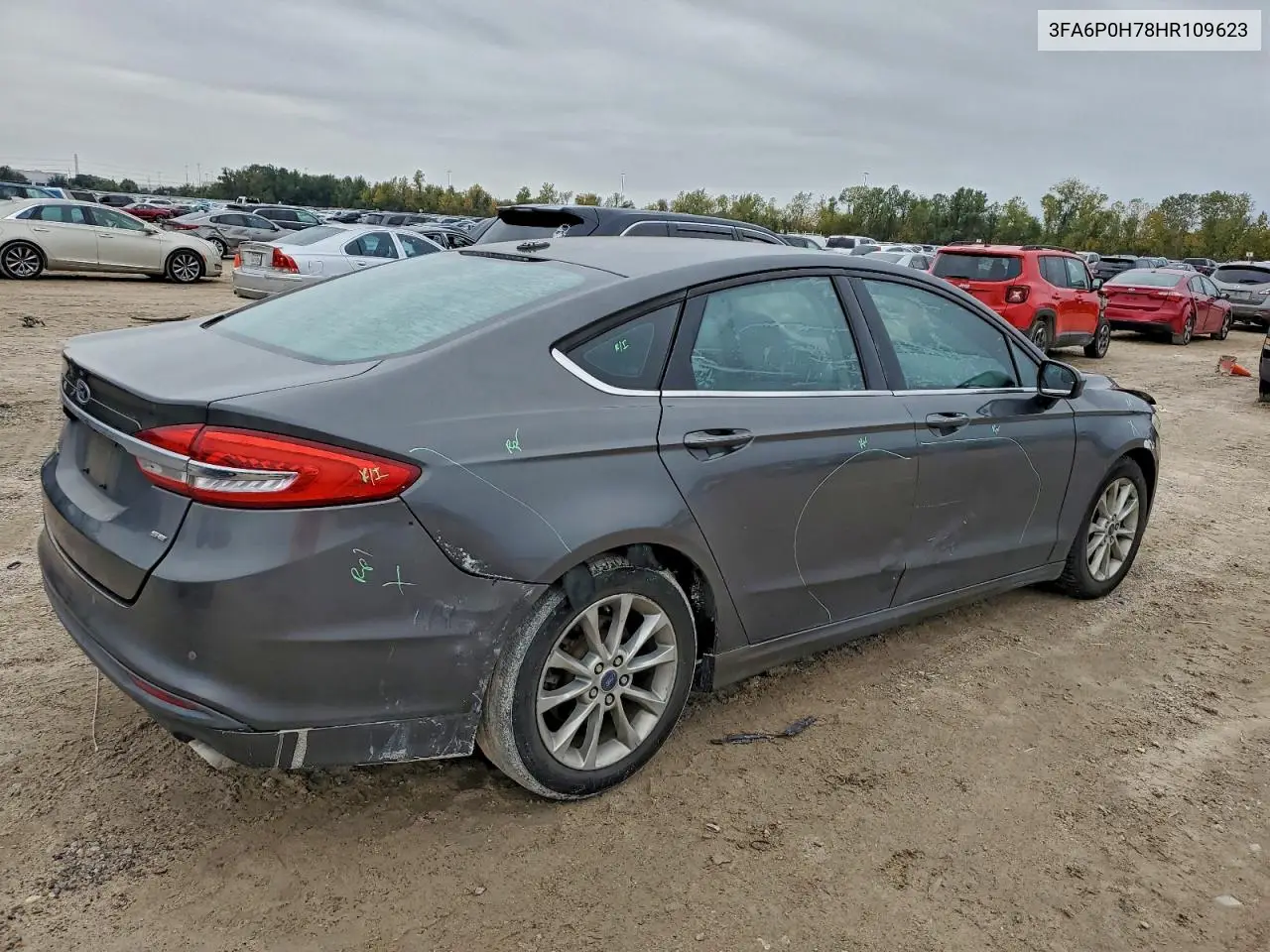3FA6P0H78HR109623 2017 Ford Fusion Se