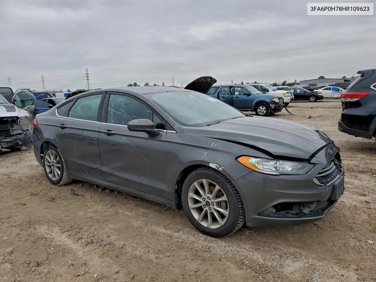 3FA6P0H78HR109623 2017 Ford Fusion Se