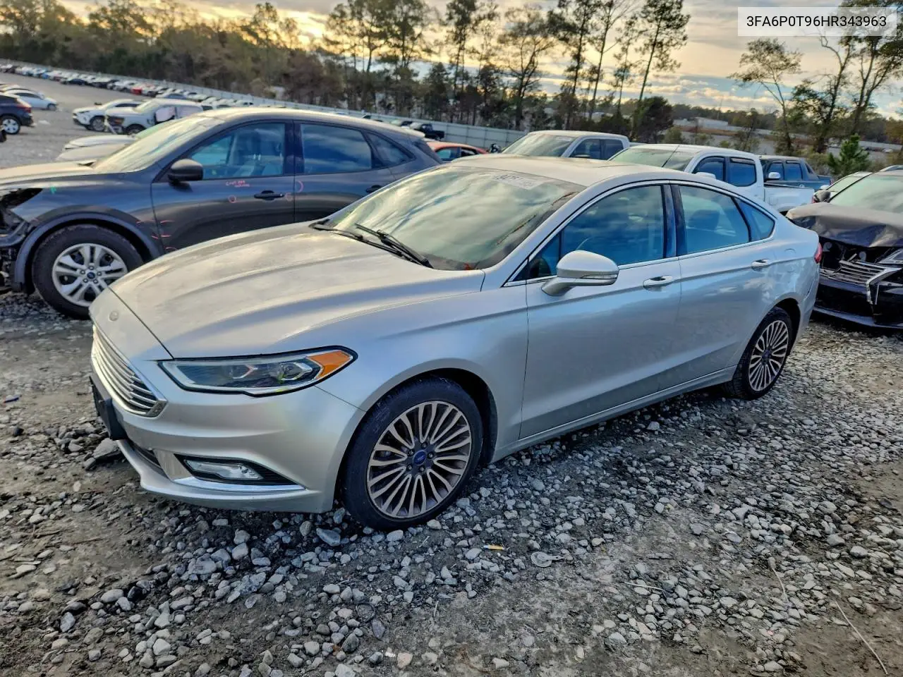 3FA6P0T96HR343963 2017 Ford Fusion Se