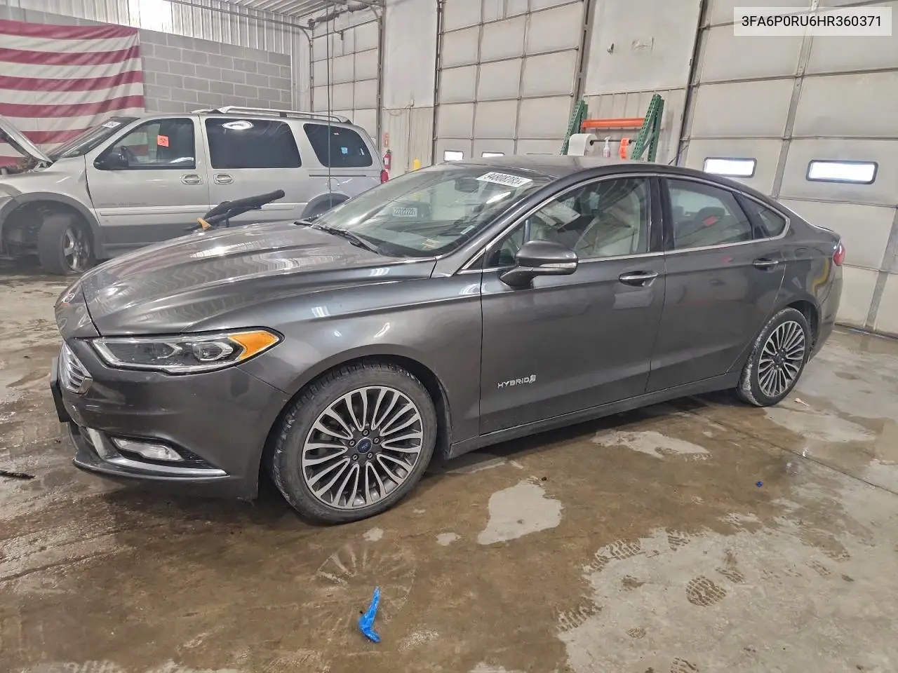 3FA6P0RU6HR360371 2017 Ford Fusion Titanium Hev