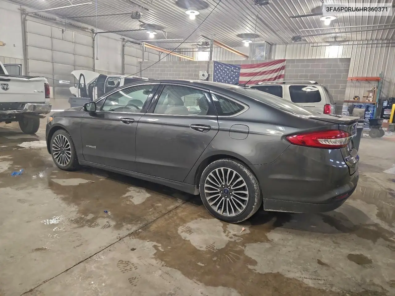 3FA6P0RU6HR360371 2017 Ford Fusion Titanium Hev
