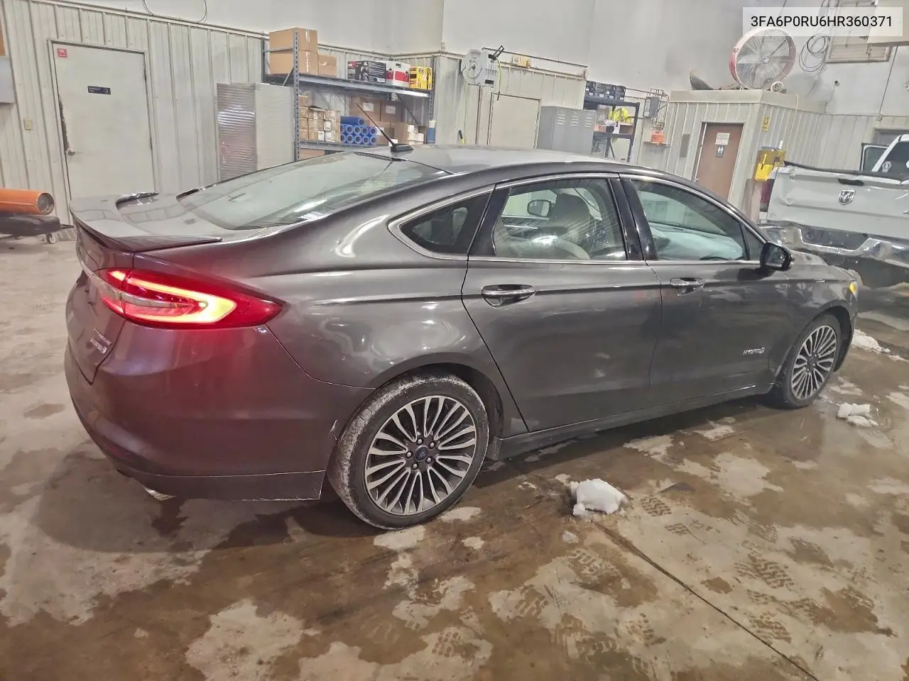 3FA6P0RU6HR360371 2017 Ford Fusion Titanium Hev