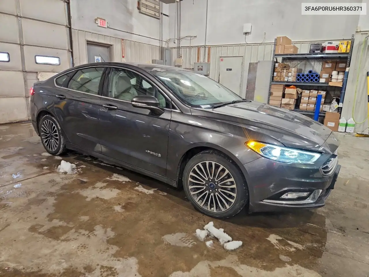 3FA6P0RU6HR360371 2017 Ford Fusion Titanium Hev