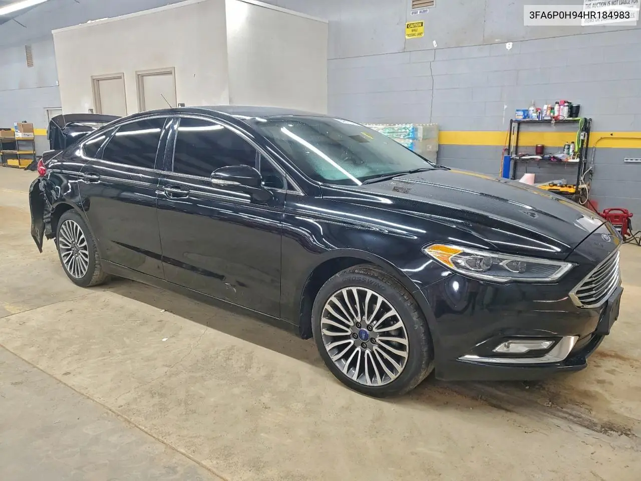 3FA6P0H94HR184983 2017 Ford Fusion Se