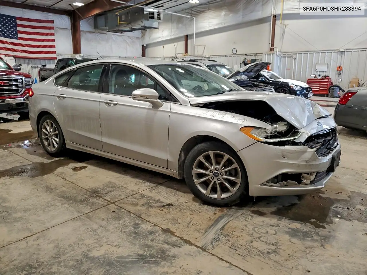 3FA6P0HD3HR283394 2017 Ford Fusion Se