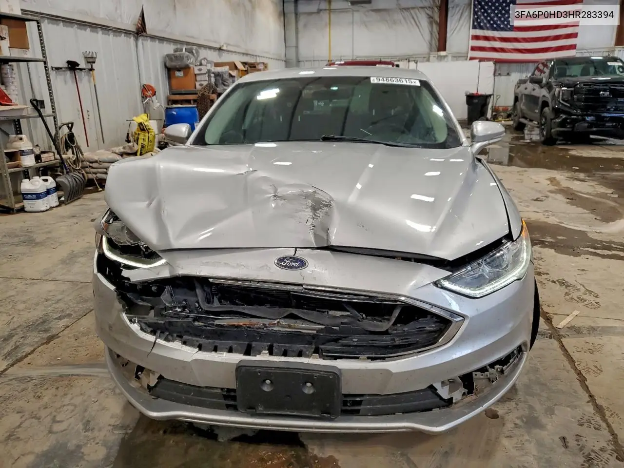 3FA6P0HD3HR283394 2017 Ford Fusion Se