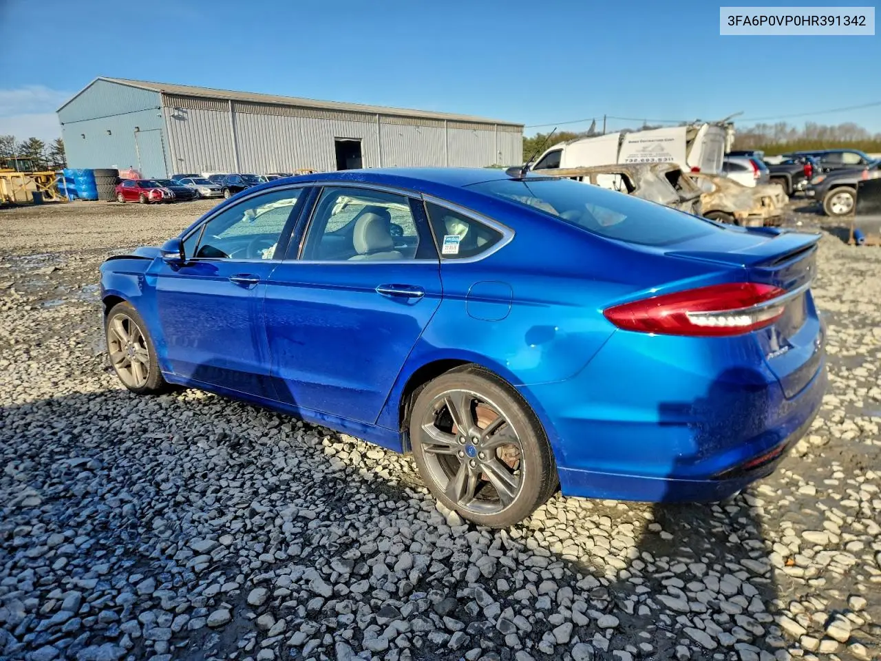 3FA6P0VP0HR391342 2017 Ford Fusion Sport