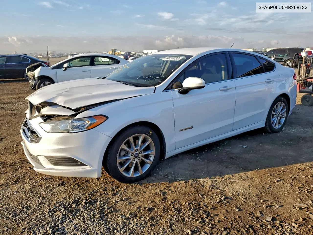 3FA6P0LU6HR208132 2017 Ford Fusion Se Hybrid