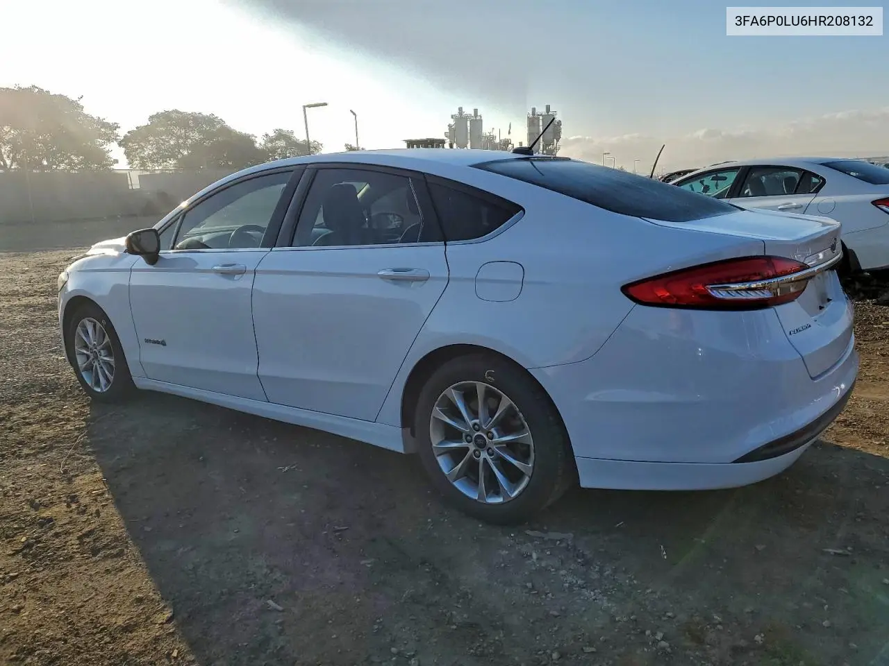 3FA6P0LU6HR208132 2017 Ford Fusion Se Hybrid