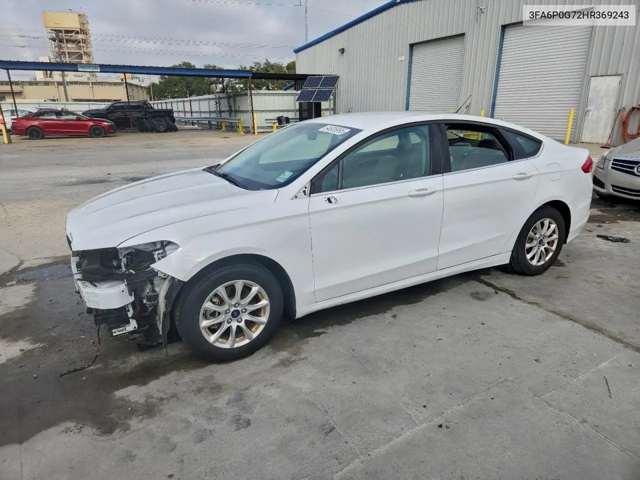 3FA6P0G72HR369243 2017 Ford Fusion S