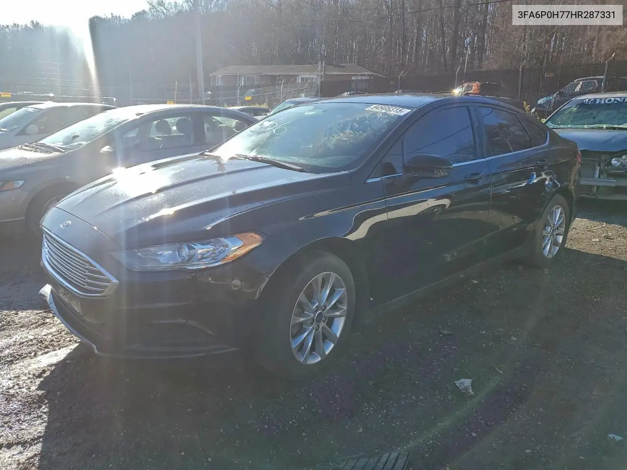 3FA6P0H77HR287331 2017 Ford Fusion Se