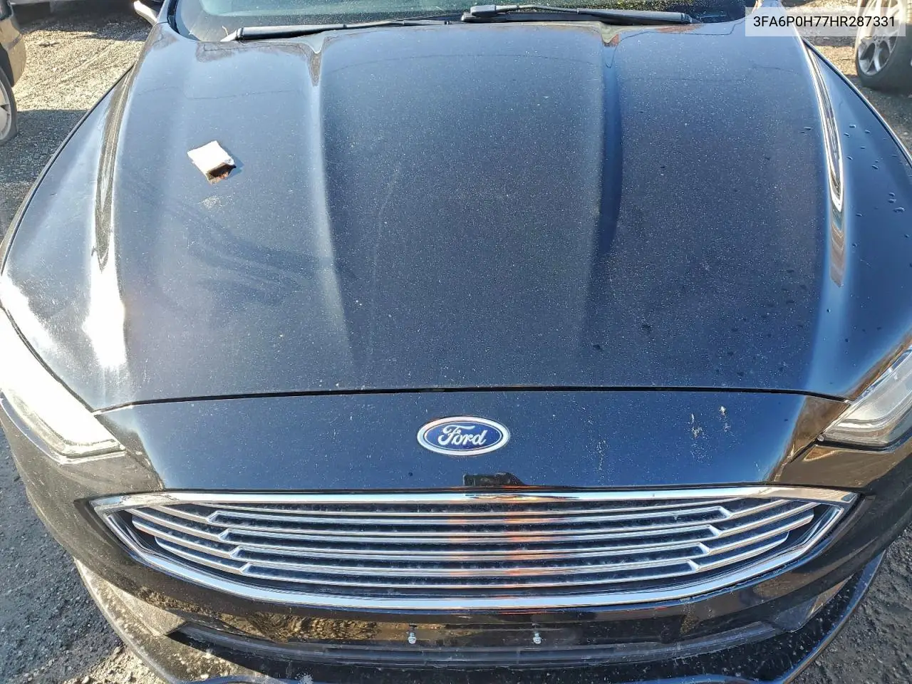 3FA6P0H77HR287331 2017 Ford Fusion Se