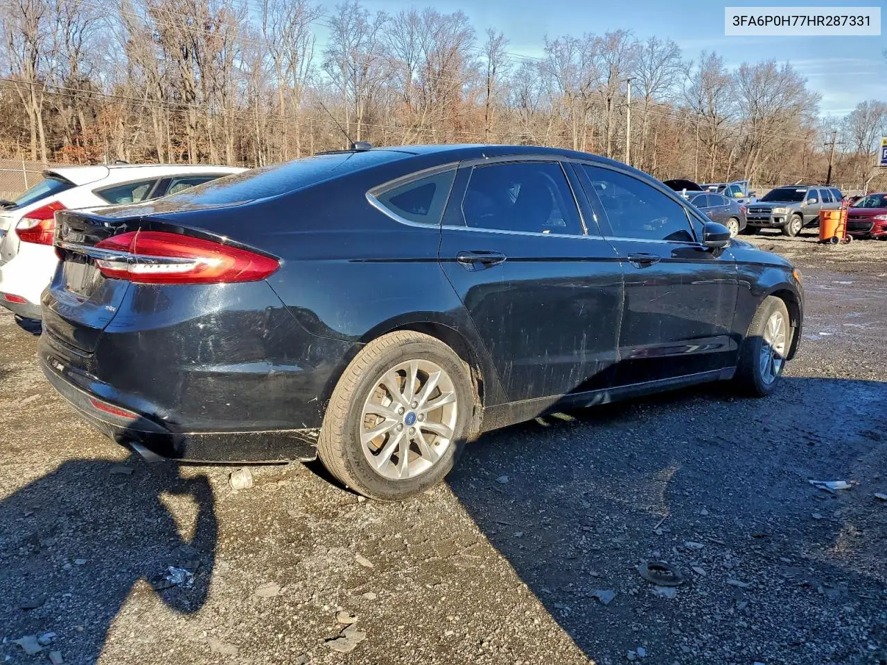 3FA6P0H77HR287331 2017 Ford Fusion Se