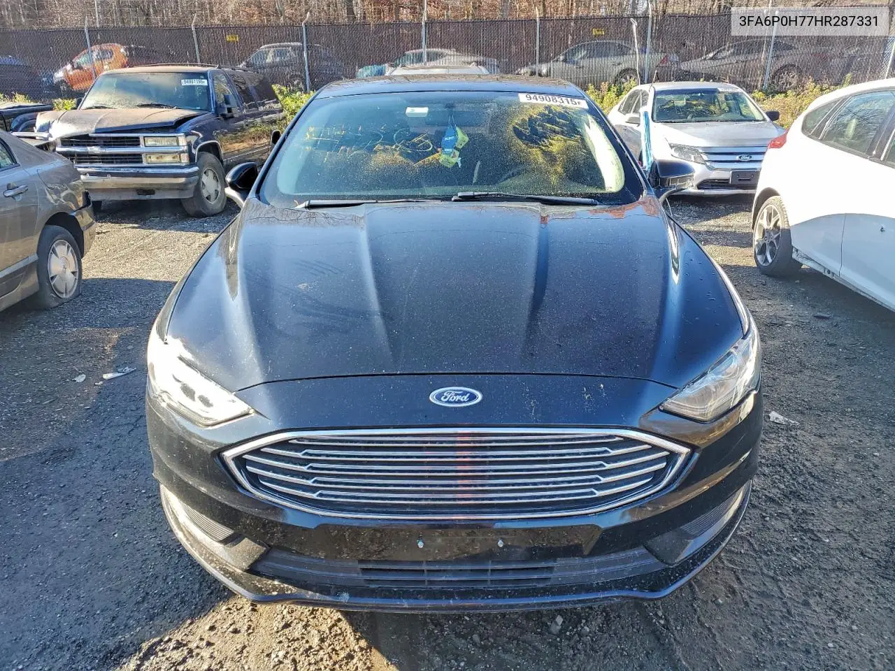 3FA6P0H77HR287331 2017 Ford Fusion Se