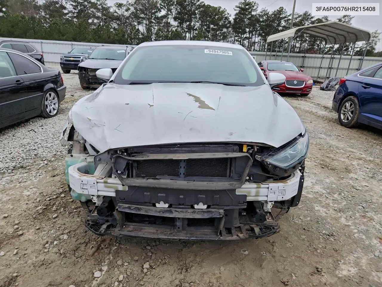 3FA6P0G76HR215408 2017 Ford Fusion S
