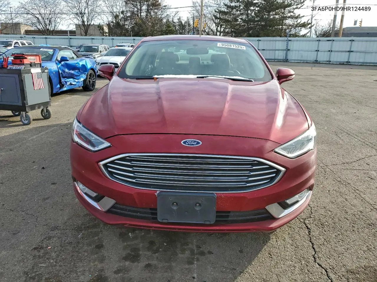 3FA6P0HD9HR124489 2017 Ford Fusion Se