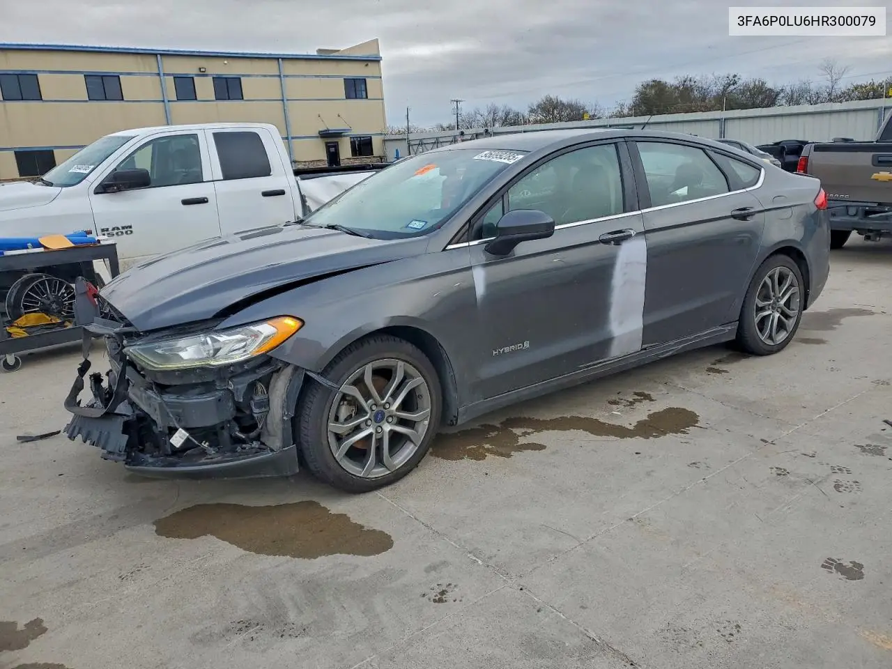 3FA6P0LU6HR300079 2017 Ford Fusion Se Hybrid