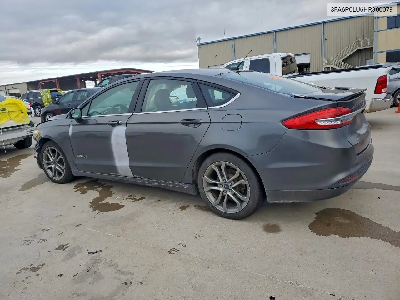 3FA6P0LU6HR300079 2017 Ford Fusion Se Hybrid