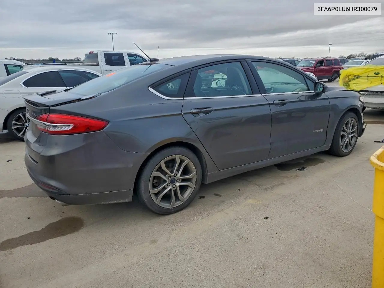 3FA6P0LU6HR300079 2017 Ford Fusion Se Hybrid