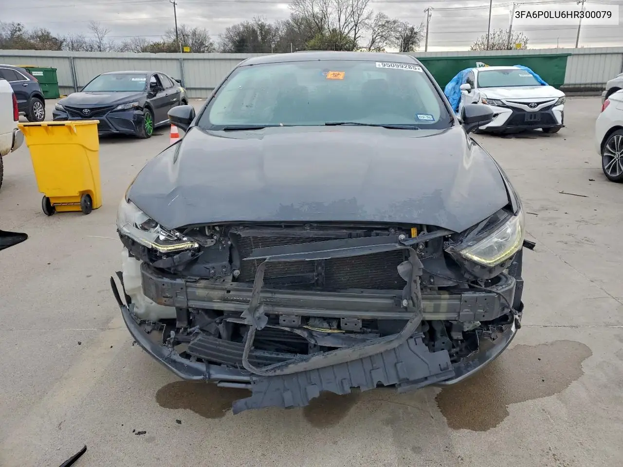 3FA6P0LU6HR300079 2017 Ford Fusion Se Hybrid