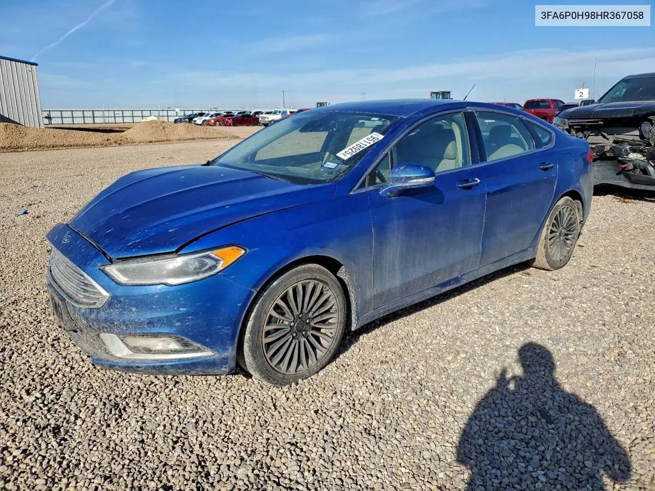 3FA6P0H98HR367058 2017 Ford Fusion Se